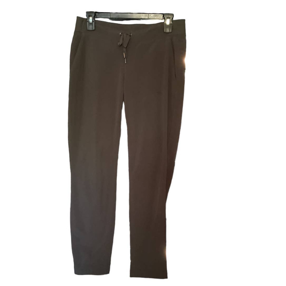 Athleta Women Pants - Size 6 - Olive Green Drawstring Gym Casual Walking